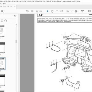 Volvo Penta TSK A-32 TSK A-52 TSK A-AC-42 TSK A-OX-32 TSK B-32 TSK Parts Manual PDF