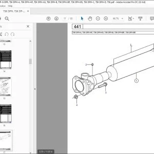 Volvo Penta TSK DPH TSK DPH-A TSK DPH-AP TSK DPH-B TSK DPH-BP TSK DPH-C TSK Parts Manual PDF