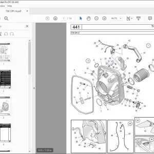 Volvo Penta TSK DPI-A Marine Drive Transmission Parts Manual PDF