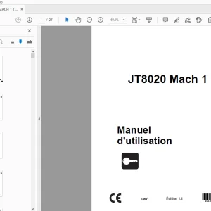Ditch JT8020 Mach 1 Manuel d'utilisation 053-1273 PDF