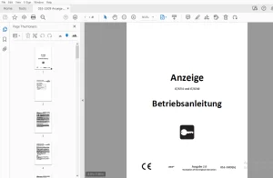 Ditch Witch Anzeige JT/AT32 und JT/AT40 Betriebsanleitung PDF