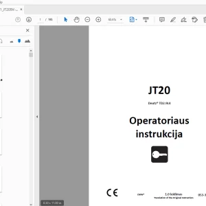 Ditch Witch Deutz TD2.9L4 Operatoriaus instrukcija 053-3301 (LI) PDF
