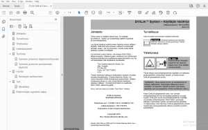 Ditch Witch DrillLok System Käyttäjän käsikirja 790-1107 PDF