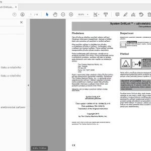 Ditch Witch JT60 DrillLok System uživatelská příručka 790-1105 PDF