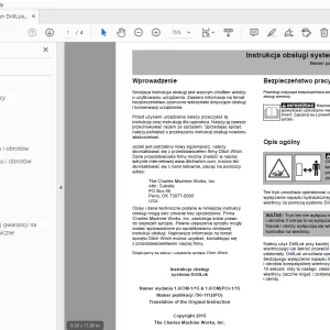 Ditch Witch JT20 DrillLok systemu Instrukcja obsługi 790-1112 PDF