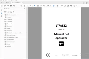Ditch Witch JT AT32 Cummins 4.5 Manual del operador 053-3320 (S) PDF