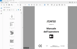 Ditch Witch JT/AT32 Cummins 4.5 Manuale dell’operatore PDF