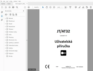 Uživatelská příručka Ditch Witch JT/AT32 Cummins 4.5 053-3324 PDF
