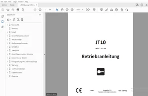 Ditch Witch JT10 Deutz TD2.9L4 Betriebsanleitung 053-3300 PDF