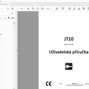 Ditch Witch JT10 Deutz TD2.9L4 Uživatelská příručka 053-3271 PDF