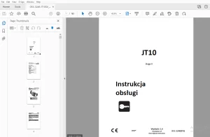 Ditch Witch JT10 Stage V Instrukcja obsługi 053-3248(PO) PDF