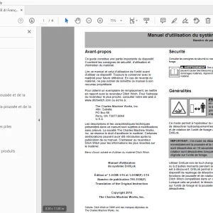 Ditch Witch JT100 Tier 4I DrillLok système Manuel d'utilisation PDF