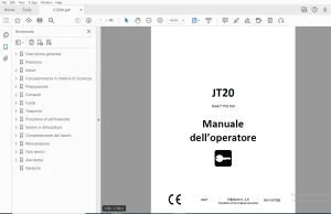 Ditch Witch JT20 Deutz TD2.9L4 Manuale dell’operatore PDF