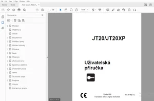 Ditch Witch JT20/JT20XP Uživatelská příručka 053-2766 PDF