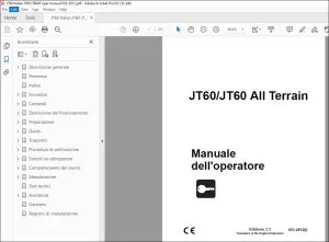 Ditch Witch JT60 / JT60 All Terrain Manuale dell'operatore 053-2812(I) PDF