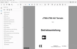 Ditch Witch JT60/JT60 All Terrain Tier 4 Betriebsanleitung 053-2992 PDF