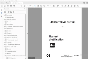 Ditch Witch JT60/JT60 All Terrain Tier 4 Manuel d’utilisation 053-3134 PDF