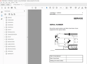 Ditch Witch JT7020 Mach 1 Operator’s Manual PDF