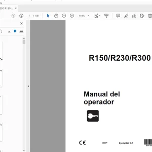 Ditch Witch R150/R230/R300 Manual del operador 053-1207 PDF