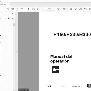 Ditch Witch R150/R230/R300 Manual del operador 053-1207 PDF
