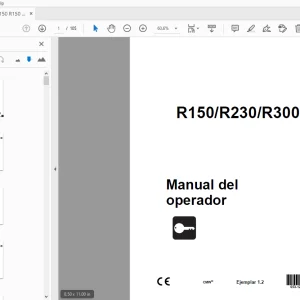 Ditch Witch R150/R230/R300 Manual del operador 053-1207 PDF