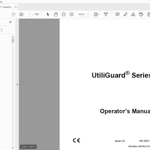 Ditch Witch UtiliGuard Series Operator’s Manual 053-2831 PDF