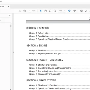 Hyundai H930S H940S Backhoe Loader Service Manual 2023 - PDF