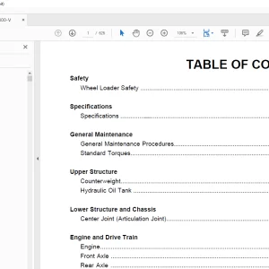 Hyundai HL667VL Wheel Loader Service Manual 2023 - PDF DOWNLOAD