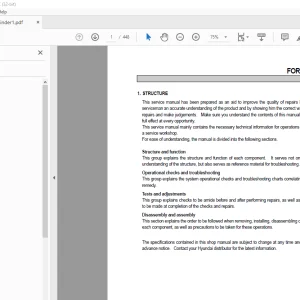 Hyundai HL730-3 Wheel Loader Service Manual 2023 - PDF DOWNLOAD