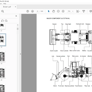 Hyundai HL757-9A Wheel Loader Service Manual 2023 - PDF DOWNLOAD