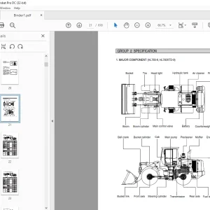 Hyundai HL760-9 Wheel Loader Service Manual 2023 - PDF DOWNLOAD