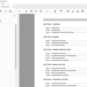 Hyundai HL760-9A (Waste Handler) Wheel Loader Service Manual 2023 PDF