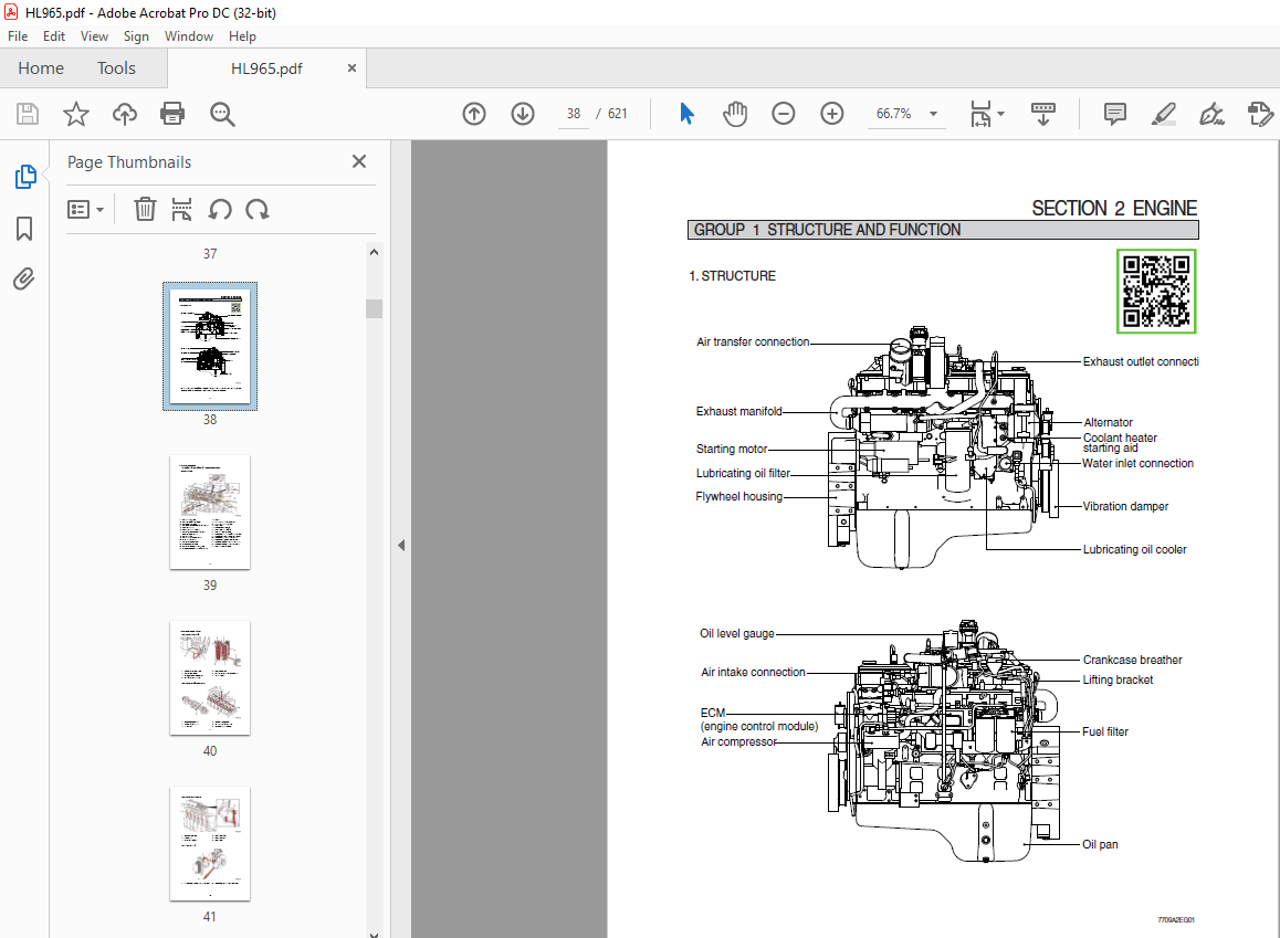 Hyundai HL965 Wheel Loader Service Manual 2023 - PDF DOWNLOAD ...