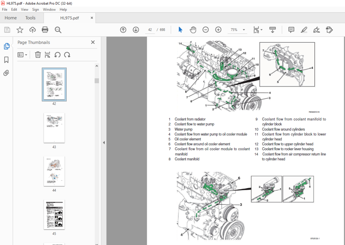 Hyundai HL975 Wheel Loader Service Manual - PDF DOWNLOAD - HeyDownloads ...