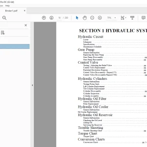 Hyundai HSL800T Skid Steer Loader Service Manual 2023 - PDF DOWNLOAD