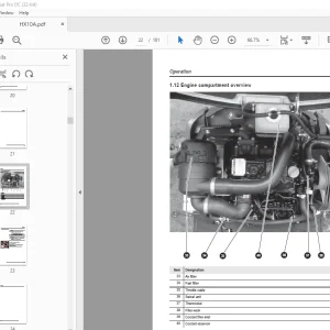 Hyundai HX10A Mini Excavator Operator's Manual 2023 - PDF DOWNLOAD
