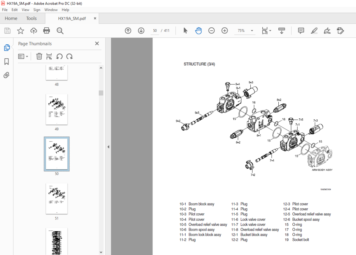 Hyundai HX19A Compact Excavator Service Manual 2023 - PDF DOWNLOAD ...