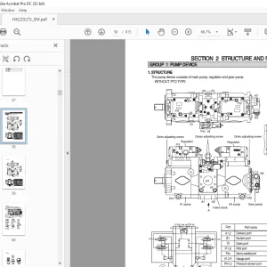 Hyundai HX220LT3 Crawler Excavator Service Manual - PDF DOWNLOAD
