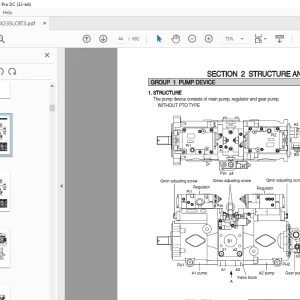 Hyundai HX235LCRT3 Excavator Service Manual 2023 - PDF DOWNLOAD