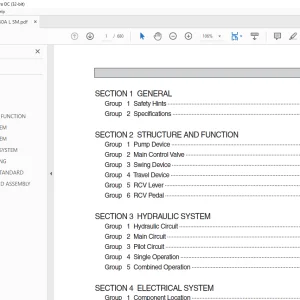 Hyundai HX260A L Crawler Excavator Service Manual - PDF DOWNLOAD