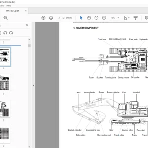 Hyundai HX430L Crawler Excavator Service Manual 2023 - PDF DOWNLOAD