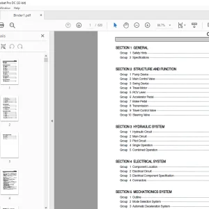 Hyundai R140W-7A Wheeled Excavator Service Manual 2023 - PDF DOWNLOAD