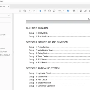 Hyundai R16-9 Mini Excavator Service Manual 2023 - PDF DOWNLOAD