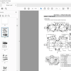 Hyundai R160LC-9, R180LC-9 Crawler Excavator Service Manual PDF