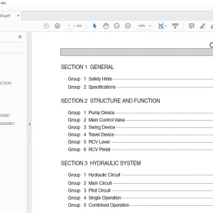 Hyundai R18-9 Mini Excavator Service Manual 2023 - PDF DOWNLOAD