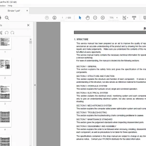 Hyundai R200W-3 Wheel Type Excavator Service Manual 2023 - PDF DOWNLOAD