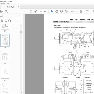 Hyundai R210LC-3 Crawler Type Excavator Service Manual 2023 PDF