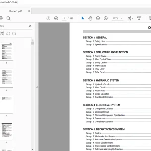 Hyundai R210LC-7 Crawler Excavator Service Manual 2023 - PDF DOWNLOAD