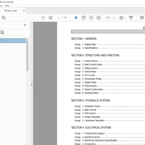 Hyundai R210W-9 Wheeled Excavator Service Manual 2023 - PDF DOWNLOAD