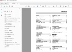 Hyundai R235LCR-9 Crawler Excavator Operator's Manual 2023 PDF